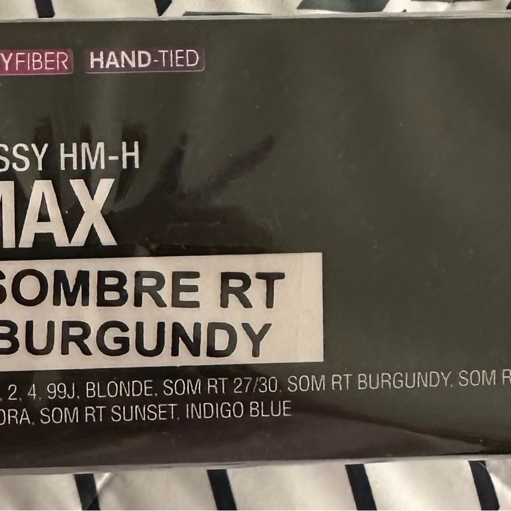HM-H Max Burgundy Hair Fiber